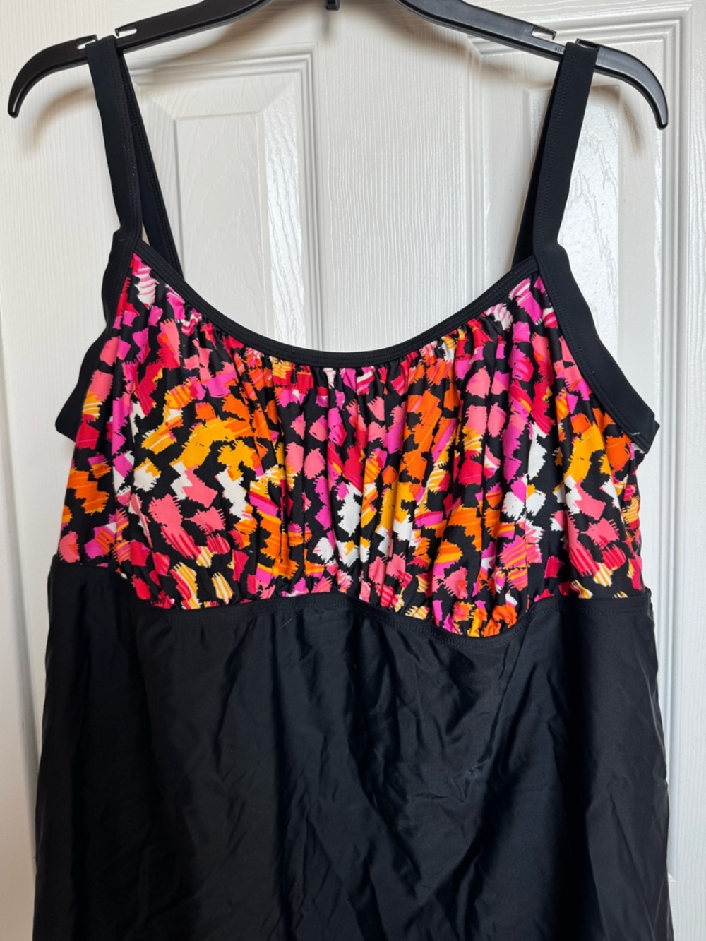 Delta Burke Swimwear Plus size Black Swim Dress - Picture 2 of 5